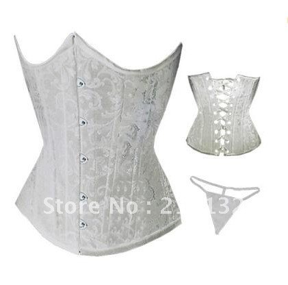 Free Shipping Wholesale Corset Sexy corset Underbust Corset Sexy Busiter Sexy Lingerie S-2XL (W3801-2)