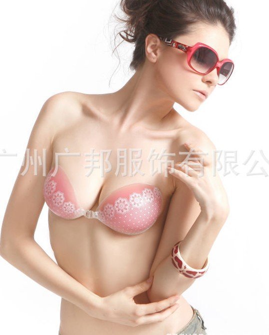 Free Shipping Wholesale Free bra,silicone bra,freebra self-Adhesive Strapless Silicone Bra Push Up Enhancer Breast A B C D #0044