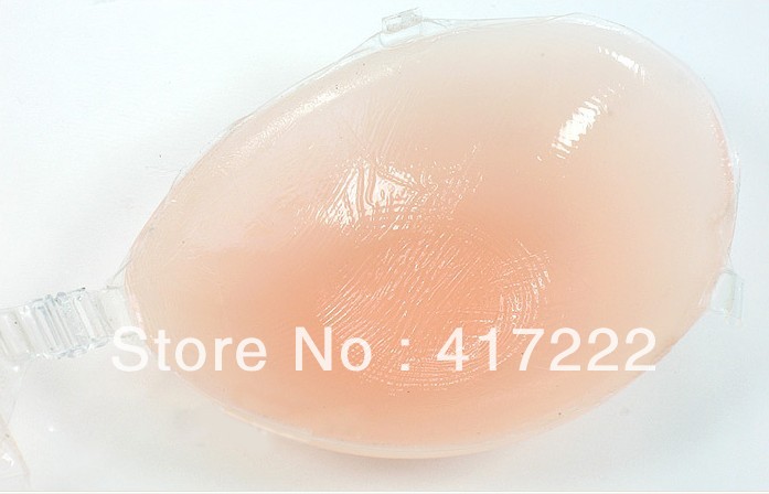 Free Shipping!Wholesale Free Nude Bra,Silicone Invisible Fashion Bra 5pcs/Lots Without Box