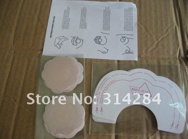 Free Shipping Wholesale Instant Breast Lift Bra Tape New Cleavage Shaper/Bring It Up/Lifts Bra/Sin Bra 200pairs(one pack=6pairs)