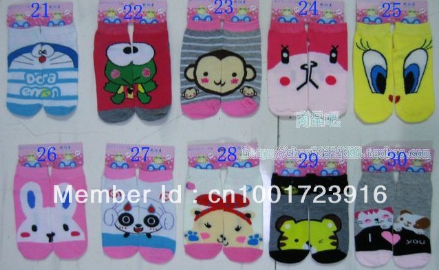 Free shipping Wholesale manufacturers lovely cartoon Women's ankle socks