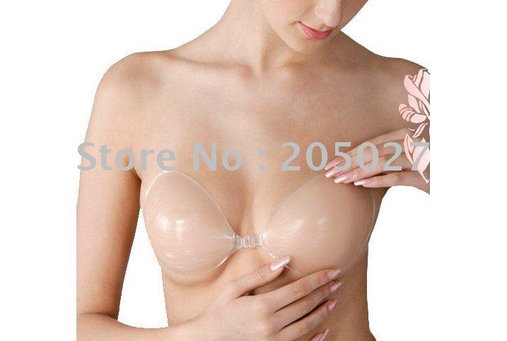 free shipping wholesale!plussizebra super silicone lnvisible bra,nipple tape brides women bra,ladies' bra