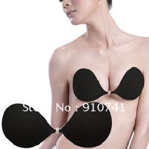 Free shipping~ WHOLESALE PRICE! invislible silicon bra,strapless colth free bra,magic chest pad bra 10pcs/lot