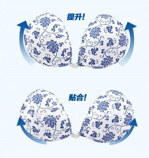 Free shipping~ WHOLESALE PRICE! invislible silicon bra,strapless colth free bra,magic chest pad bra 10pcs/lot #665