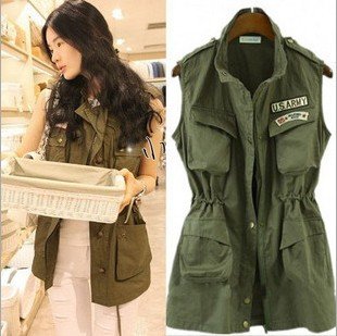 Free Shipping Wholesale price New arrival Women Casual Vest outwear jackets women clothing ladies coat jacket