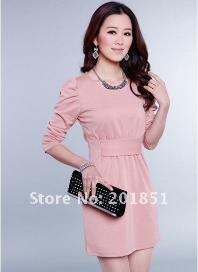 Free Shipping [ Wholesale & Retail ]2012 HOT/Fashion Dress Women's Daily Casual Dress Formal Office Dress