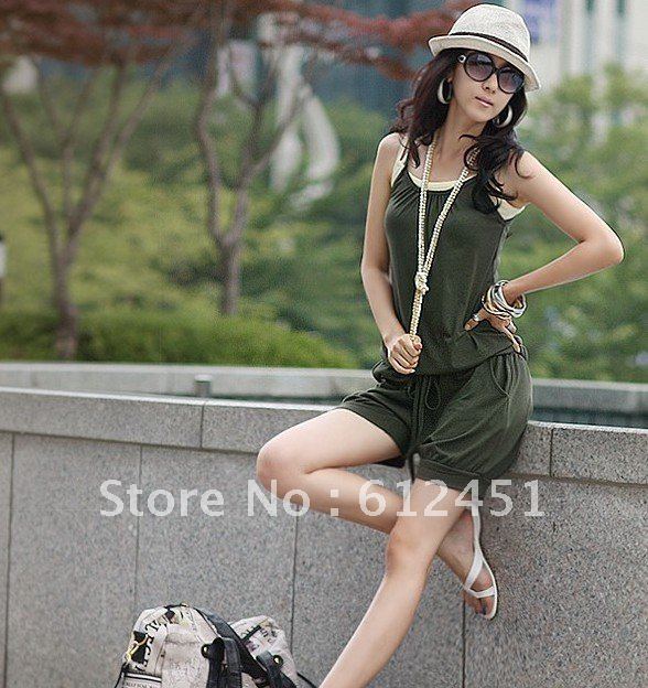 Free Shipping Wholesale/Retail Hot sale Japan and South Korea the new lady fashion leisure pants Jumpsuit