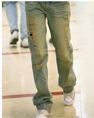 Free Shipping Wholesale/Retail vintage distressed denim women jeans 2012, long jeans pants,  AD9006LK