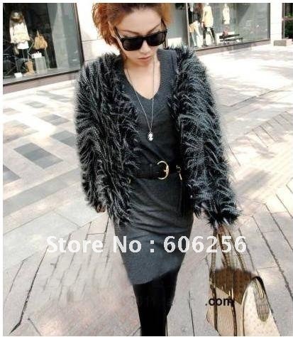 Free shipping-Wholesale/retail winer New Star Style fashion Faux Fur short coat,fake fur jacket