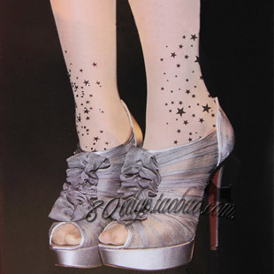 Free Shipping Wholesale Sexy Stockings Stars Leggings Pantyhose Tights MS0062