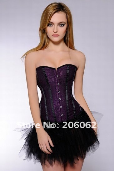 Free shipping- wholesale strapless sexy  corset 100% quality guaranteed