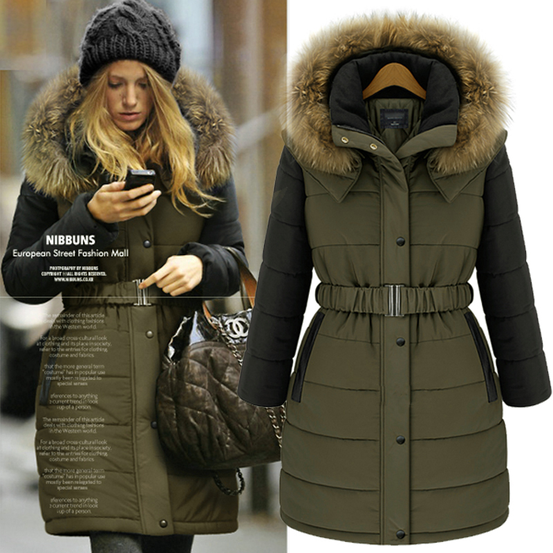 Free shipping Winter new arrival fashion thickening outerwear women's thermal  cotton-padded jacket  YJR180