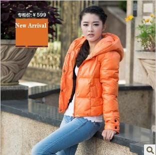 Free Shipping Winter Short Design Outerwear Down Coat For Woman Slim Fashion Warm Down Winter Jacket For Lady JK-010