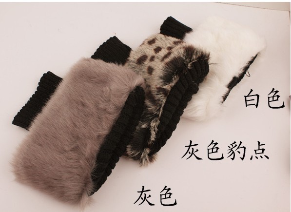 Free shipping Winter warm wool socks knitting wool leg sleeve short boots set