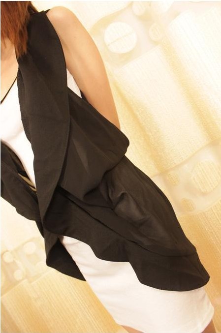 Free shipping with EMS 2013 spring new arrival suit vest long design chiffon vest sleeveless outerwear pf001f