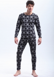 free shipping Wj network male thermal underwear thickening thermal set