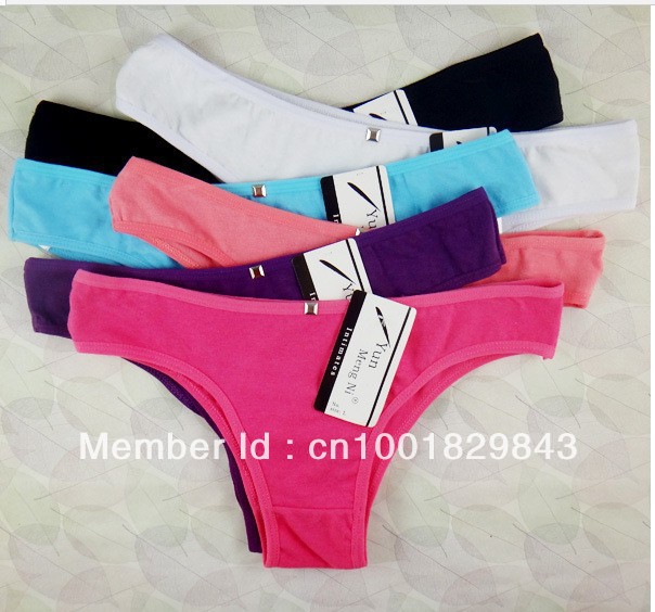 Free shipping  woman 10  pcs one lot sexy g-string panites underwear