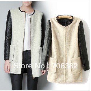 Free shipping! womans coat woman winter coat zipper coat for the lady(C0003)