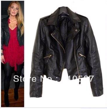 Free shipping/women clothing 2013/coats for woman/women jackets winter /denim jacket/PU leather jacket / rivets