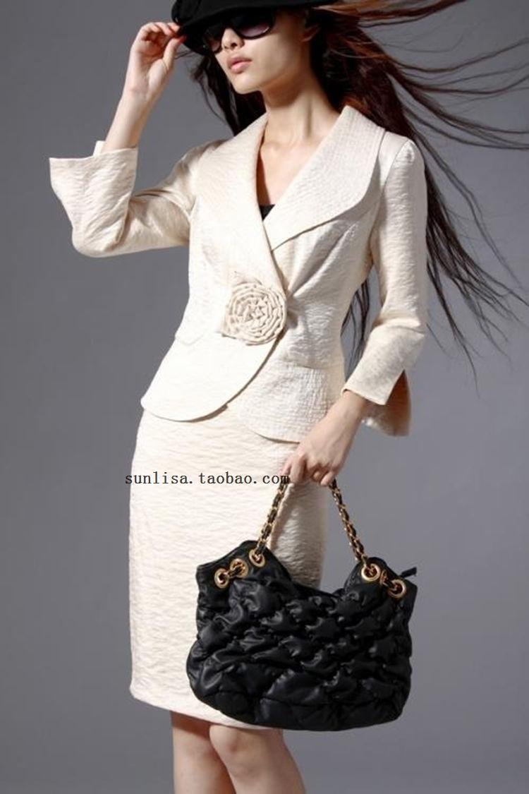 Free shipping women dresses 2012 career dress quater sleeve skirt formal professional skirt OL style dress