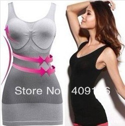 Free Shipping*** Women Fashion Body Corset Shapers+ Seamless Slimming Tops Vest+ Slimming and Up Breast Underwear