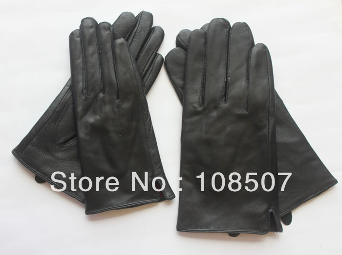 free shipping women'' fashion genuine sheep leather warm winter gloves 5pairs/lot