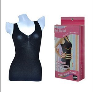 Free shipping Women Fitness Vest Shaping Underwear Fat Burning Seamless Body Sculpting shapewear sexy body shaper vest