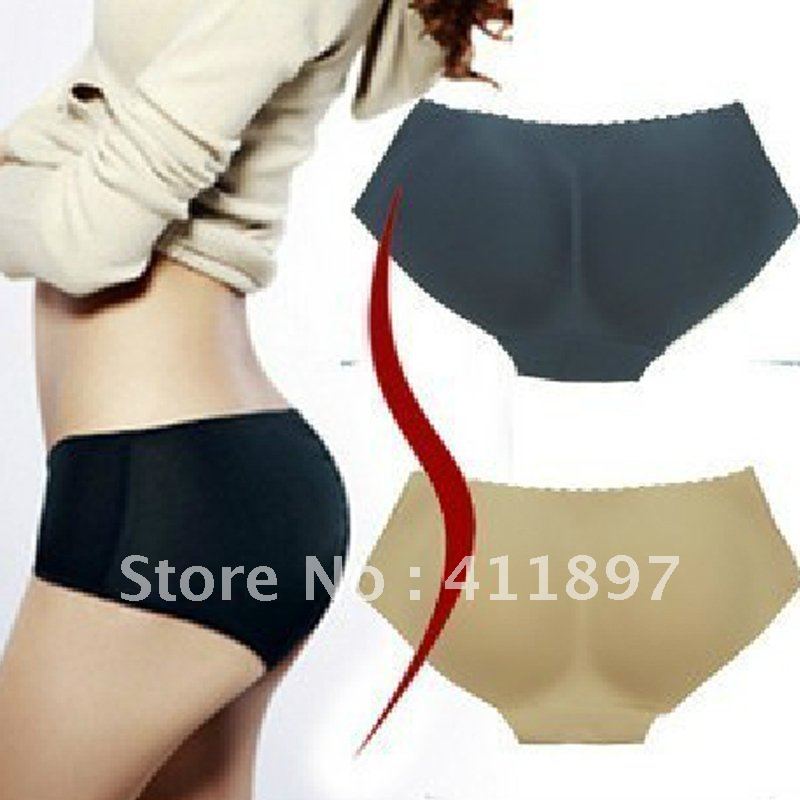 Free shipping women High quality One piece seamless butt-lifting panties bottoms up nice bottom pants  body shaping underwear