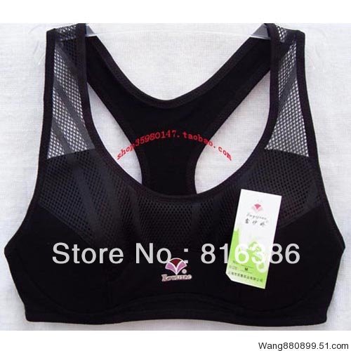 Free shipping women Padded bra simple comfortable bra ladies sport bra