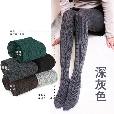 free shipping women Pantyhose autumn and winter fashion twisted pantyhose lady's thin socks and  pants