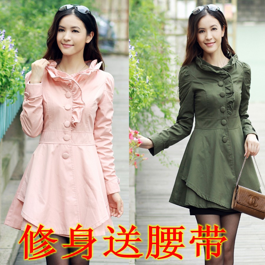 free shipping, Women's autumn plus size outerwear casual women's slim 2012