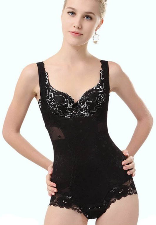 FREE SHIPPING Women's Body Slimming Teddies Lace Shaper Underwear invisible Shapewear Corset Wholesale mixed 3 colors SH-06