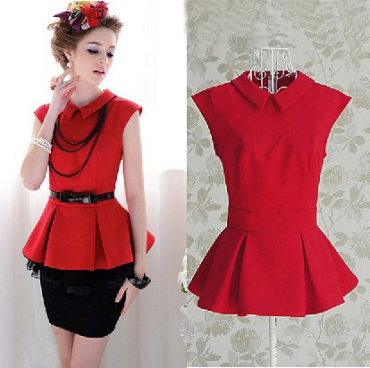 Free shipping Women's elegant  fashion Dress  shirts,, summer clothes for women