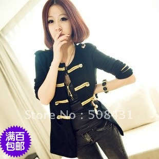 free shipping women's Jackets Cardigan slim yarn spring and autumn outerwear fashion design