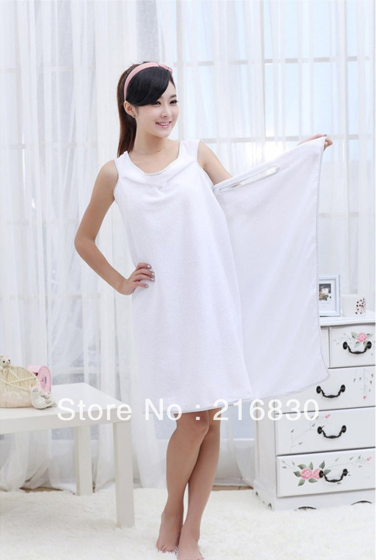 Free Shipping  Women's Sexy Pattern Bath Robes Microfiber Material