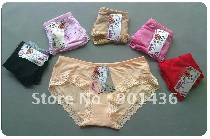 FREE SHIPPING!!Women's underwear/women's briefs/women's lacy panties/Modal/model no 62145