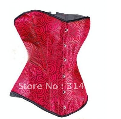 Free shipping!! women sexy corset Gorgeous Full Steel Boned Corset Purple Sexy Corset wholesale retail 8168