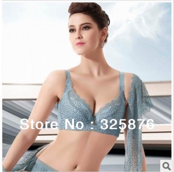 Free Shipping women sexy leopard brassiere thin cup lace bra adjustable lingerie closing Furu brassiere BR-015