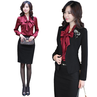 Free shipping Work wear women's set fashion ol women's formal suit skirt work wear