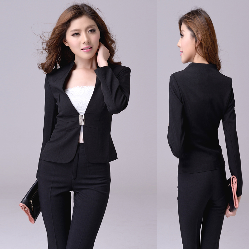 free shipping Work wear women's skirt fashion three pieces set formal OL outfit work wear suit