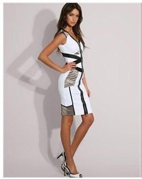 free shipping zipper slim women's KM dress 0705KM04-1