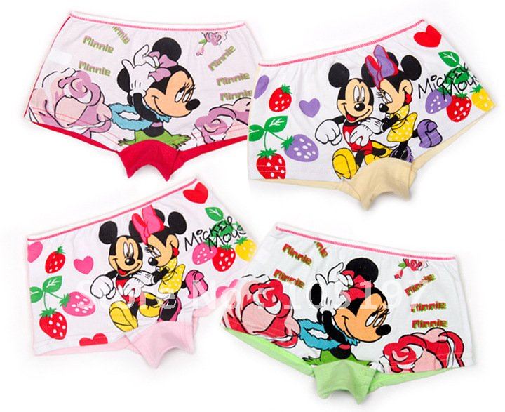 Free shipping100% cotton kids underwear  cute cartoon Children Panties, baby underwear Wholesale 16pcs/ lot