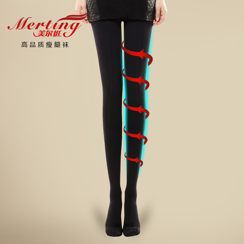 Free shopping! Rommel leg socks stovepipe socks 680d autumn and winter thickening pantyhose basic stockings female socks