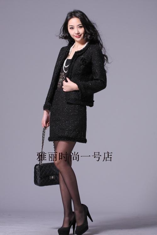 Freeshipping High quality women's 2012 professional skirt woolen skirt slim OL style skirt