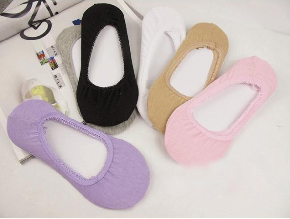 Freeshipping (Min.Order Is $15 ) ultra-thin candy color women's invisible socks stockings socks Color immediately