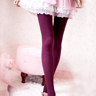 freeshipping New arrival 2012 ultra elastic obliquely stripe rompers slanting stripe legging Women