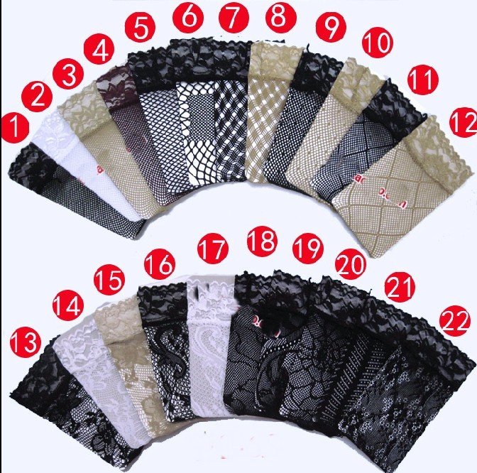 FREESHIPPING+New Arrival! Wholesale 50pairs/ lot Crystal tube silk; Mesh;  socks fwomen  adult all colors