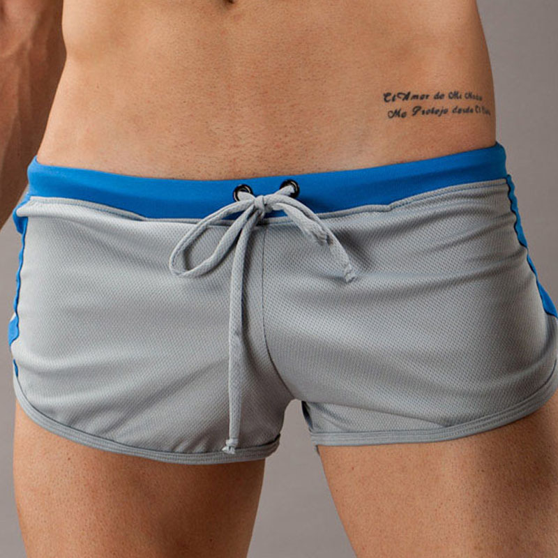 freeshipping Wj network male sports pants home shorts bags placketing panties lacing aro pants