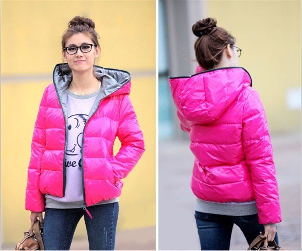 Freeshipping  women's winter jacket,women's fahion Bright surface short jacket ,winter short cotton coat