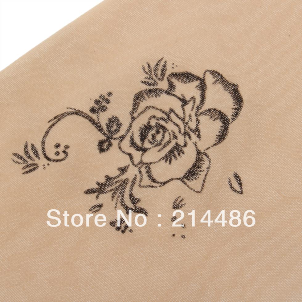 Fresh Women's Sexy Sheer Transparent Rose Tattoo Pantyhose Hot Selling